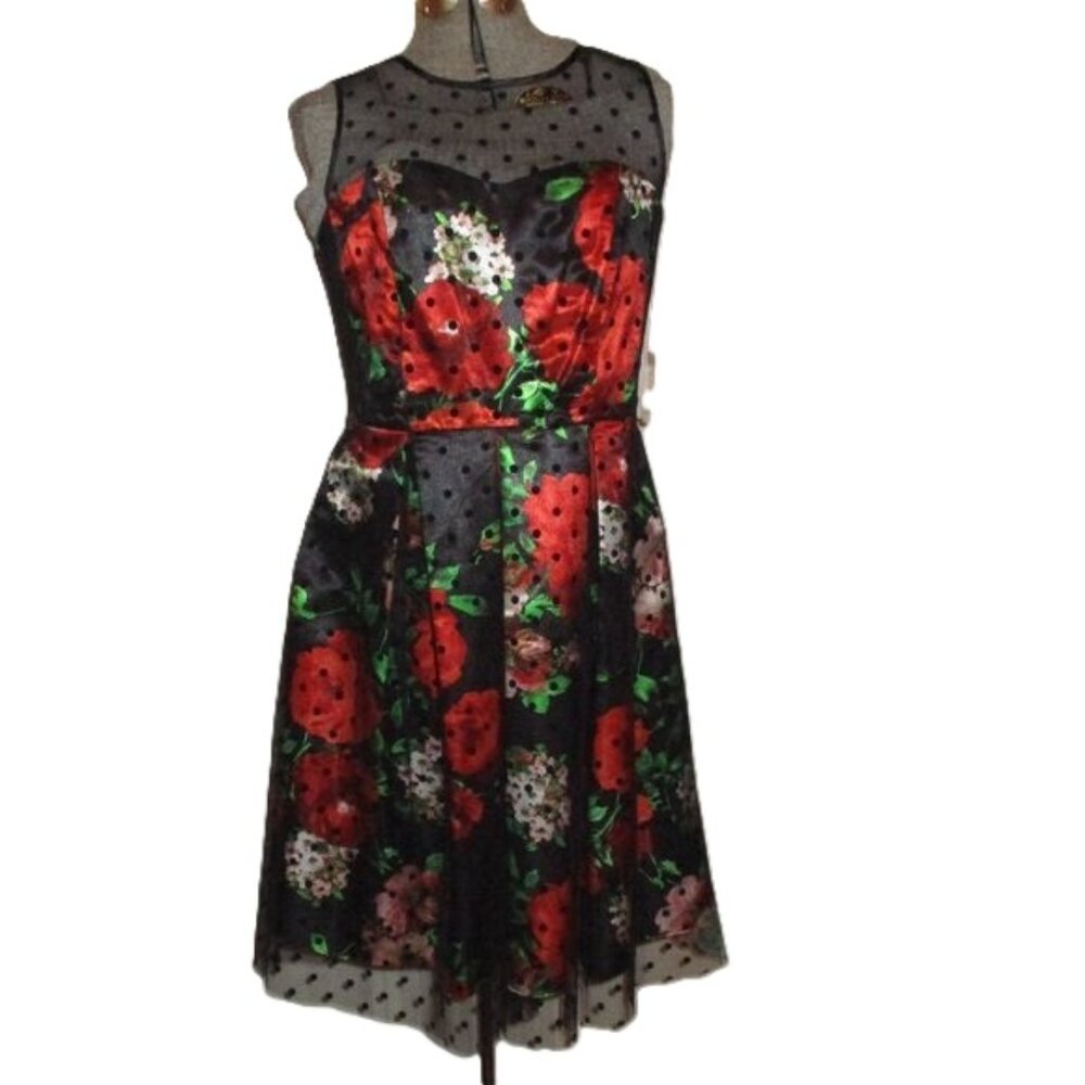 S D Collection Satin Dress